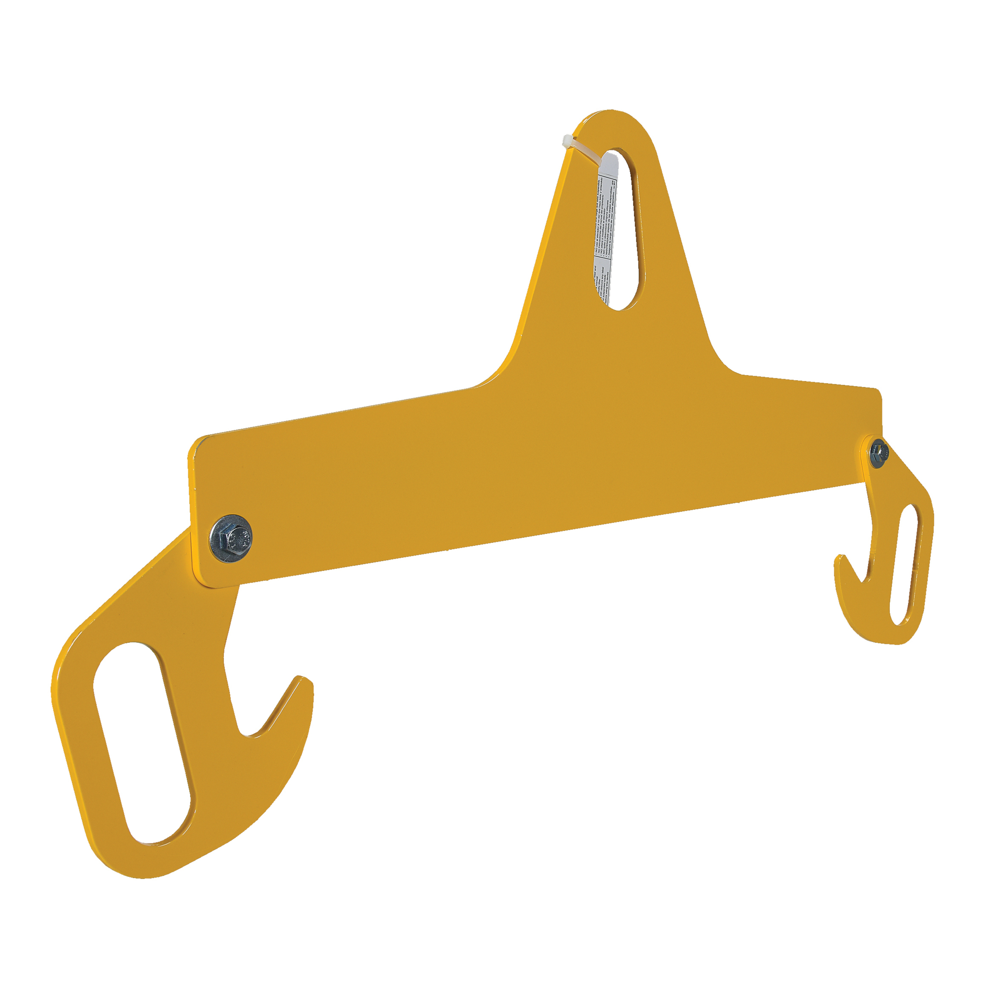 Vestil LP Tank Lifter - 200 Lb. Capacity, 15.563in. Max Height, Powder-Coated Steel, Yellow, Model# BTX-LP